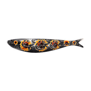 Bordallo Pinheiro Sardine Sunflower and Swallows