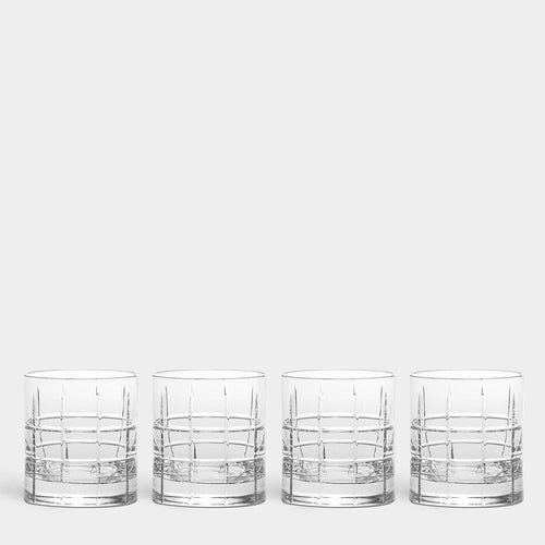 Orrefors Street Old Fashioned - Set of 4