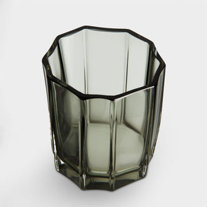 Orrefors Reed Votive Moss Green Medium