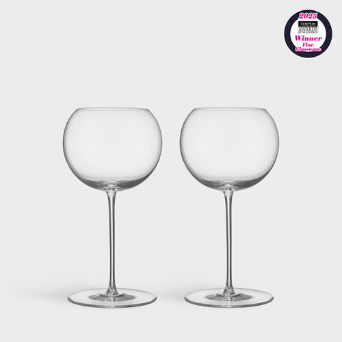 Orrefors Geometry White Wine - Set of 2
