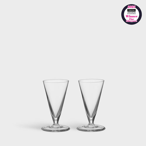 Orrefors Geometry Snaps - Set of 2