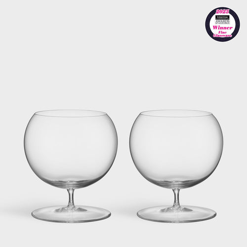 Orrefors Geometry Cognac - Set of 2