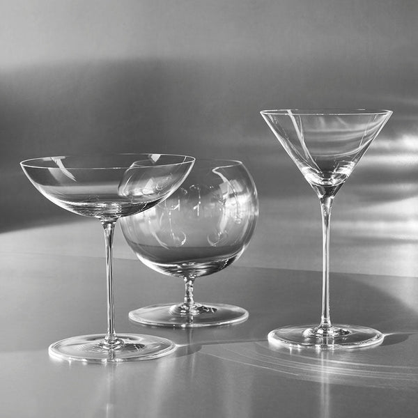 Load image into Gallery viewer, Orrefors Geometry Martini - Set of 2
