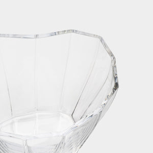 Orrefors Reed Vase Clear Low