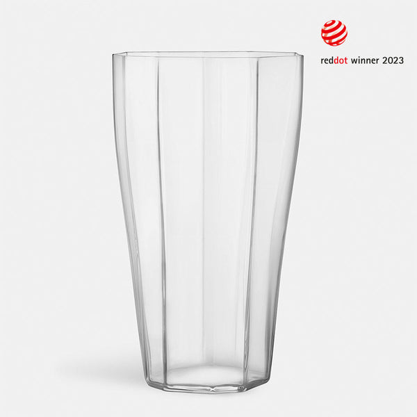 Load image into Gallery viewer, Orrefors Reed Vase Clear Large
