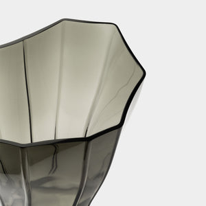 Orrefors Reed Vase Moss Green Large