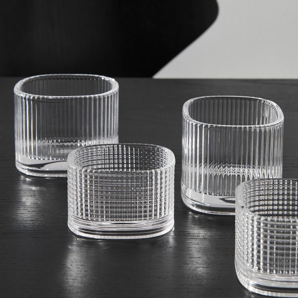 Load image into Gallery viewer, Orrefors Magica Votive Super Circle Clear Small
