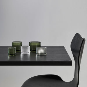 Orrefors Magica Votive Super Circle Green Medium
