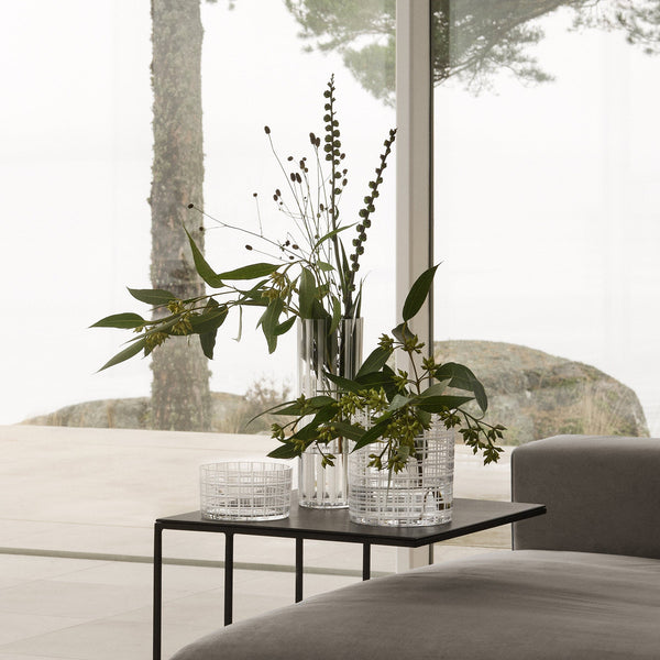 Load image into Gallery viewer, Orrefors Cut In Number Stripes Bowl Small
