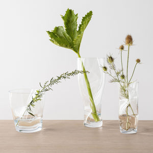 Orrefors Squeeze Clear Vase Tall