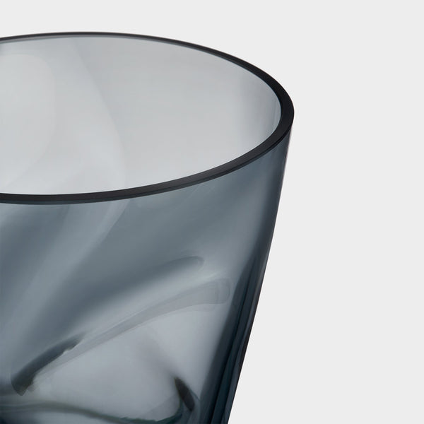 Load image into Gallery viewer, Orrefors Squeeze Blue/Gray Tulip Vase
