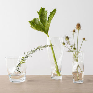 Orrefors Squeeze Clear Tulip Vase
