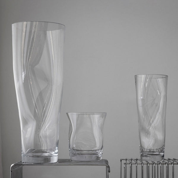Load image into Gallery viewer, Orrefors Squeeze Vase Clear XL

