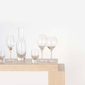 Orrefors Intermezzo Gold Balance - Set of 2