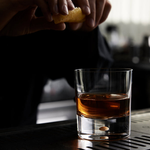 Load image into Gallery viewer, Orrefors Intermezzo Gold Old Fashioned - Set of 2
