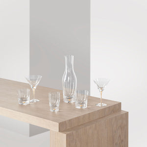 Orrefors Intermezzo Gold Martini - Set of 2