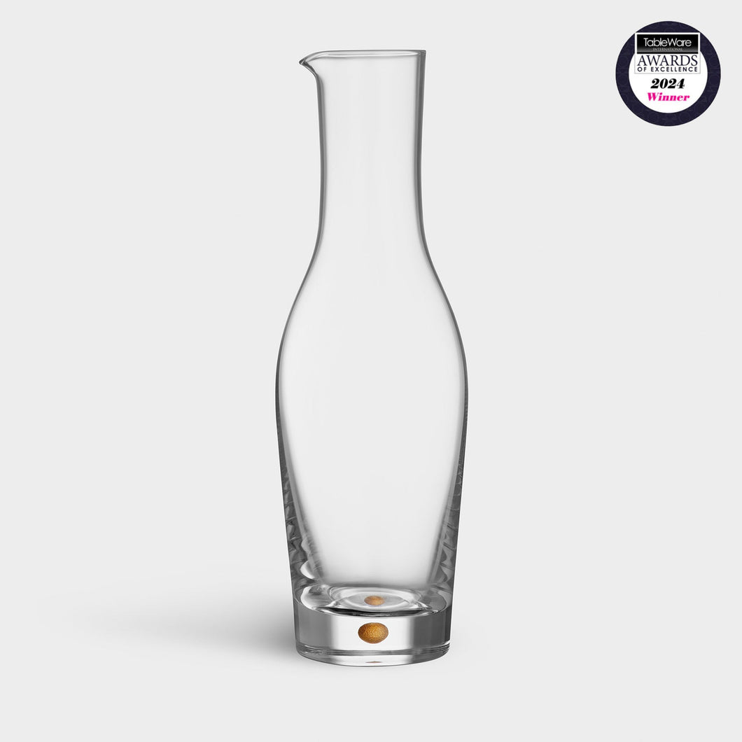 Orrefors Intermezzo Gold Carafe