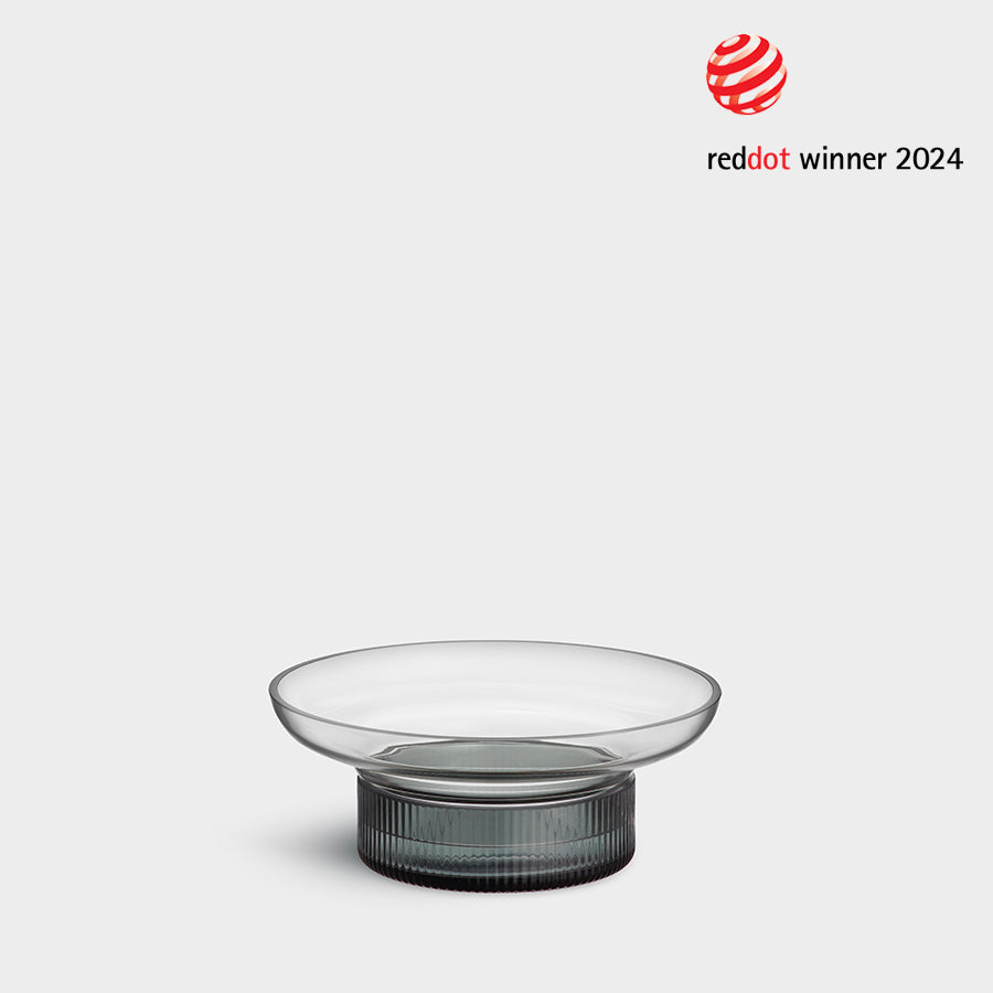 Orrefors Ensemble Smokey Blue/Gray Small