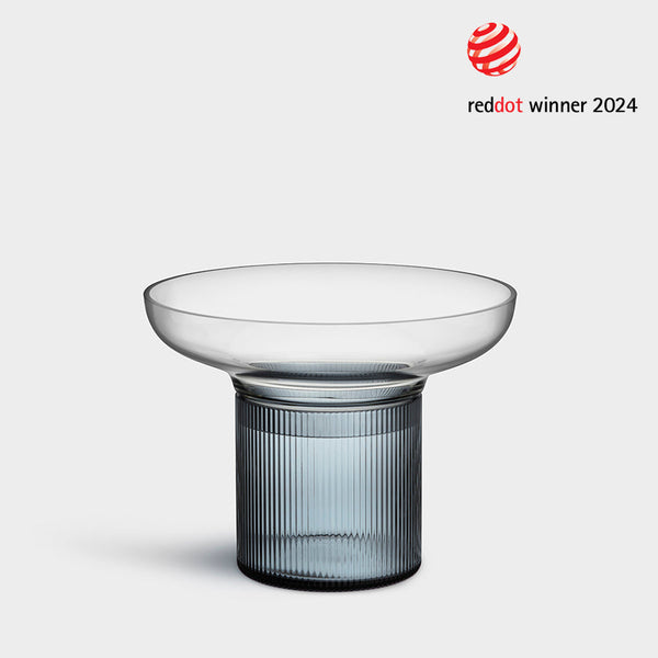 Load image into Gallery viewer, Orrefors Ensemble Blue/Gray Medium
