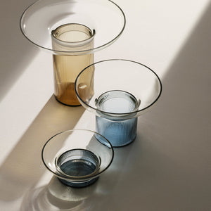 Orrefors Ensemble Blue/Gray Medium