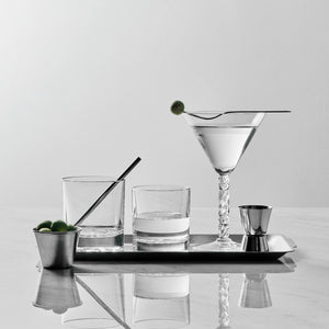 Orrefors Carat Martini Set Of 2