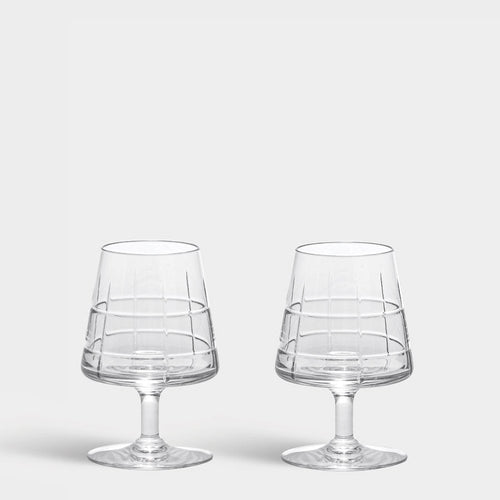 Orrefors Street Cognac - Set of 2