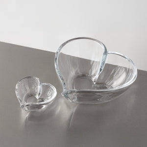 Orrefors Heart Bowl/Votive Small