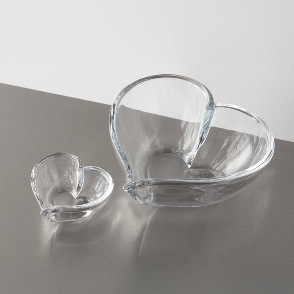 Load image into Gallery viewer, Orrefors Heart Bowl/Votive Small
