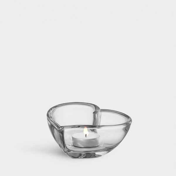 Load image into Gallery viewer, Orrefors Heart Bowl/Votive Small
