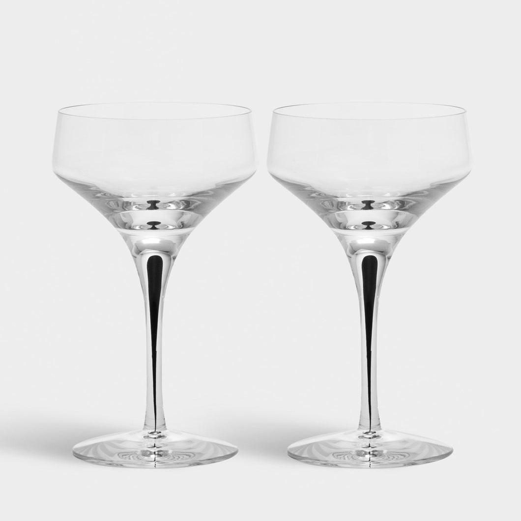 Orrefors Metropol Coupe - Set of 2