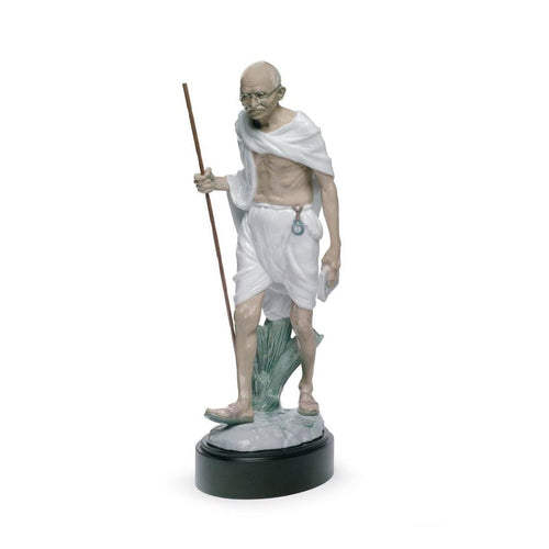 Lladro Mahatma Gandhi Figurine