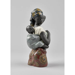 Lladro African Bond Mother Figurine