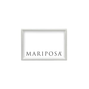 Mariposa Main Line White 4x6 Frame