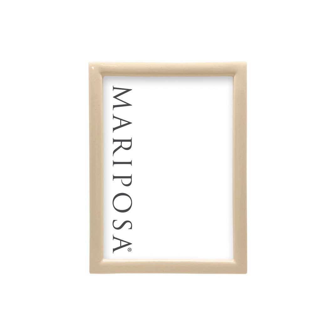 Mariposa Main Line Sand 5x7 Frame