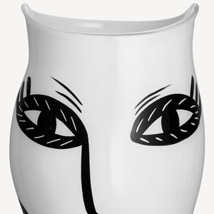 Kosta Boda Open Minds Vase White Large