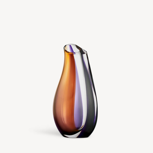 Load image into Gallery viewer, Kosta Boda Orchid Vase Low
