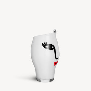 Kosta Boda Open Minds White Vase