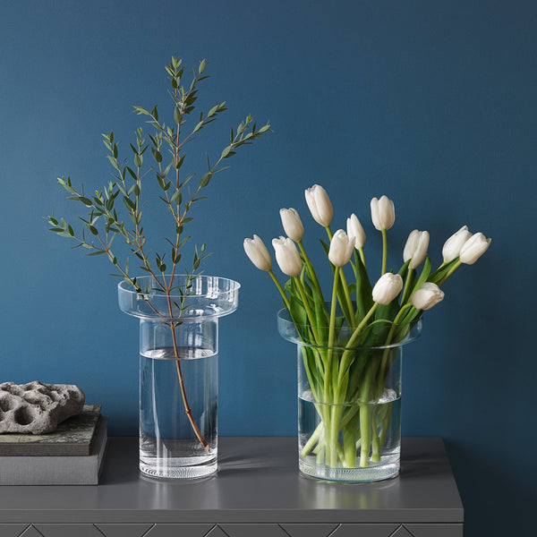 Load image into Gallery viewer, Kosta Boda Limelight Vase Clear Tall
