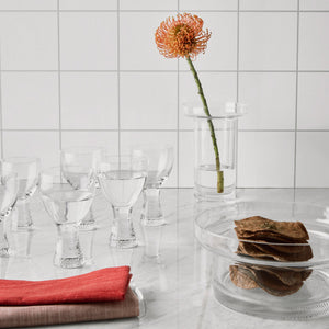 Kosta Boda Limelight Bowl Clear Tall