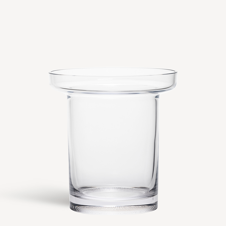 Kosta Boda Limelight Vase Clear Low