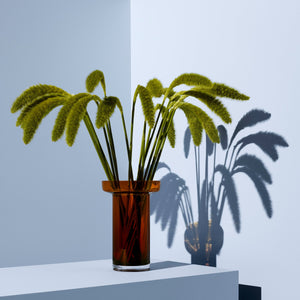 Kosta Boda Limelight Vase Burgundy Tall