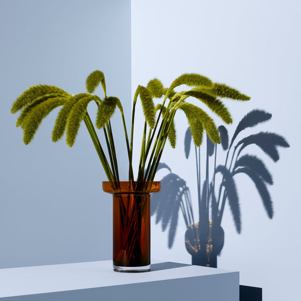 Load image into Gallery viewer, Kosta Boda Limelight Vase Burgundy Tall
