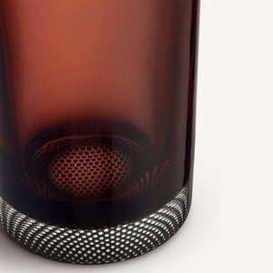 Kosta Boda Limelight Vase Burgundy Tall