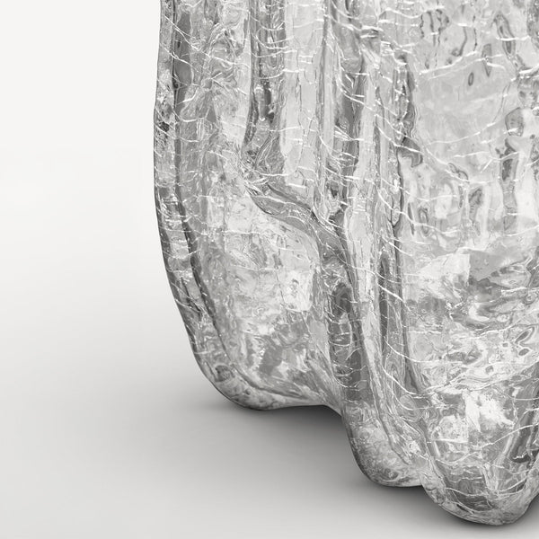 Load image into Gallery viewer, Kosta Boda Crackle Clear Vase Tall
