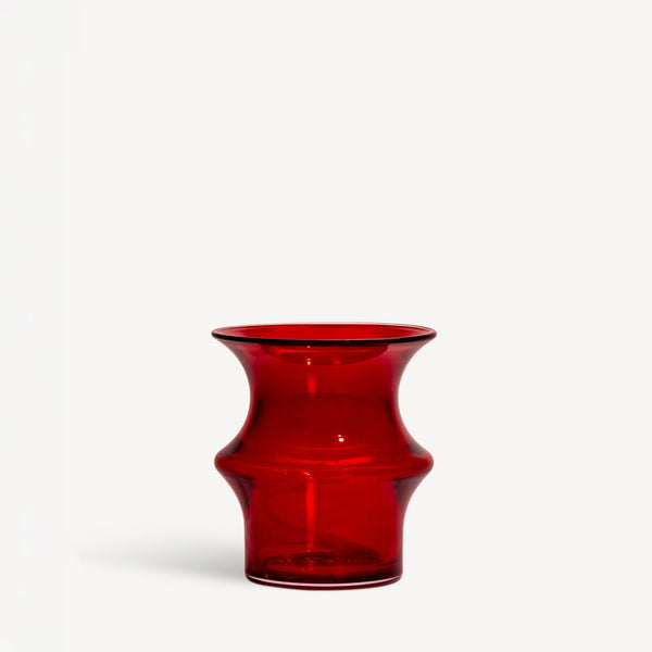 Load image into Gallery viewer, Kosta Boda Pagod Vase Red Small
