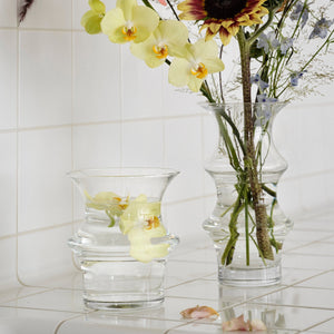 Kosta Boda Pagod Vase Clear Large
