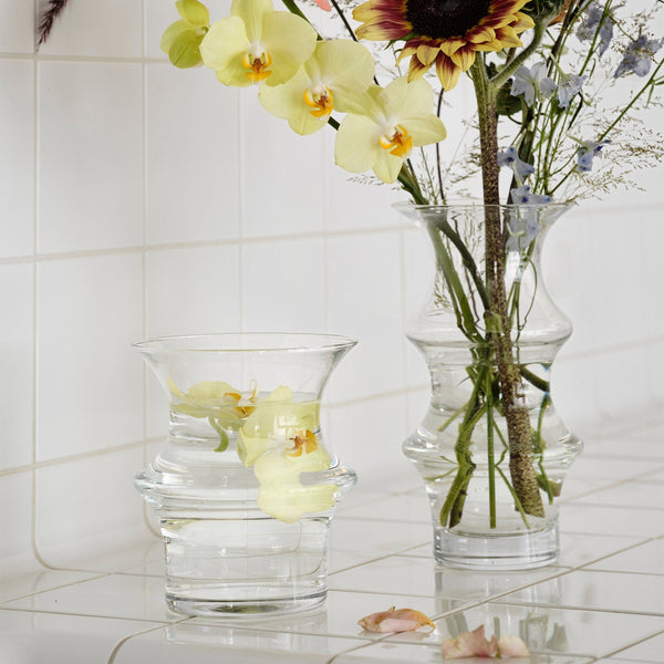 Load image into Gallery viewer, Kosta Boda Pagod Vase Clear Large
