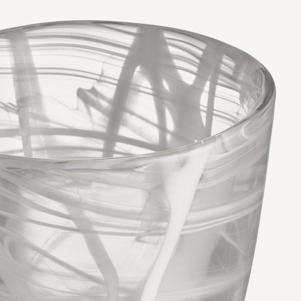 Load image into Gallery viewer, Kosta Boda Contrast Vase White/White
