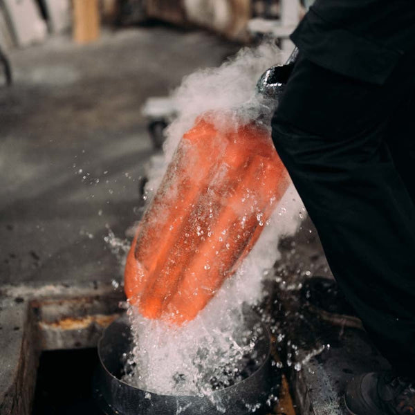 Load image into Gallery viewer, Kosta Boda Crackle Circular Vase Tall
