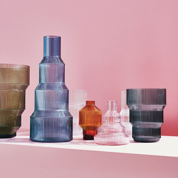 Load image into Gallery viewer, Kosta Boda Pavilion Vase Blue XL
